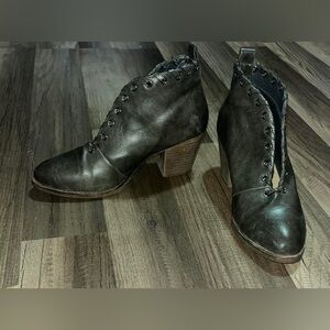 Stylish Leather Ankle Boots